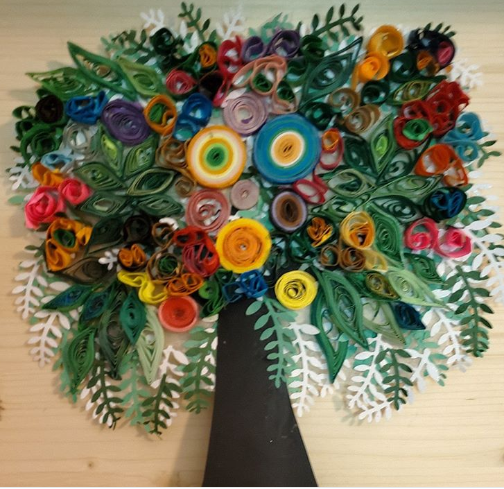 greengard paper quilled artwork